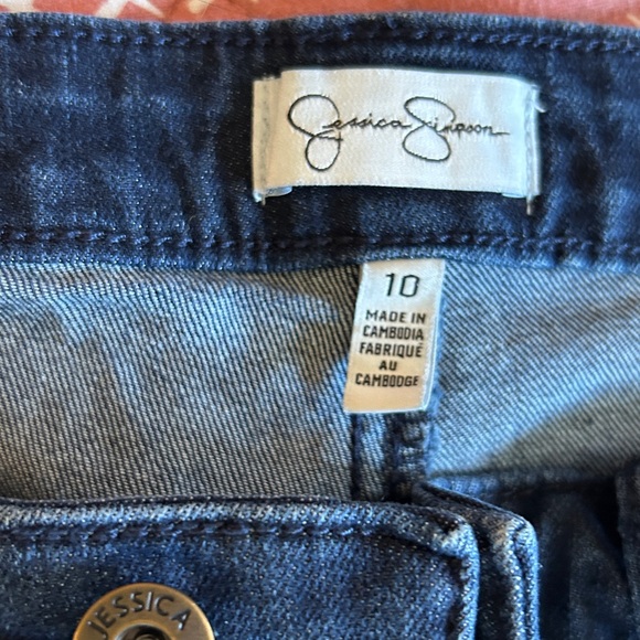 Jessica Deep Blue Denim Jeans - Picture 2 of 4